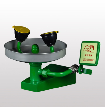 BH33-1011L wall mounted eye wash（Green）