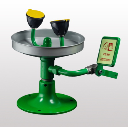 BH35-1011L wall mounted eye wash（Green）
