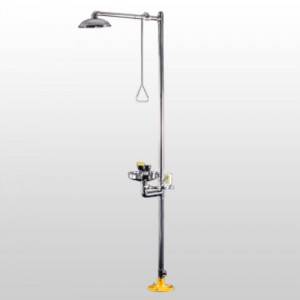 combination shower and eye/face wash